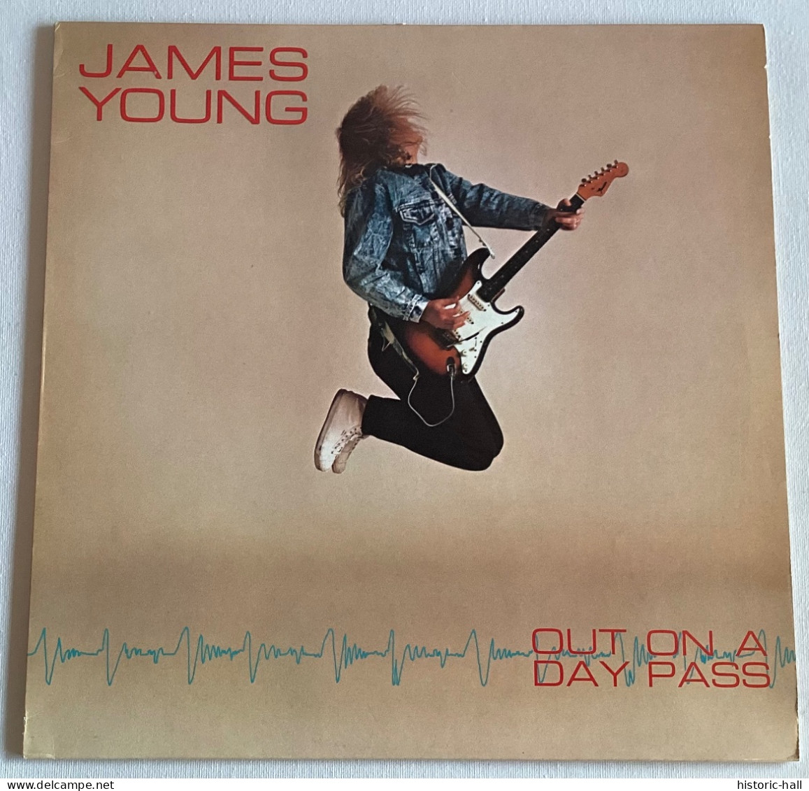 JAMES YOUNG - Out On A Day Pass - LP - 1988 - FRENCH Press - Hard Rock & Metal