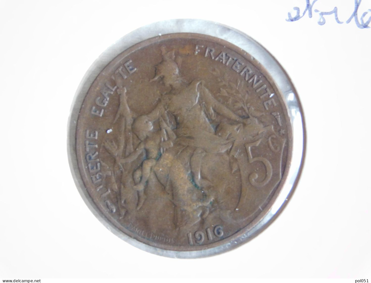 France 5 Centimes 1916 Etoile Dupuis (173) - 5 Centimes