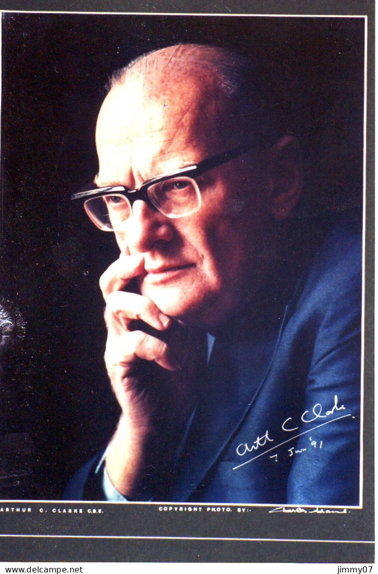 Arthur C. Clarke (10x15 Cm)  Original Dedicated Photo - Schrijvers