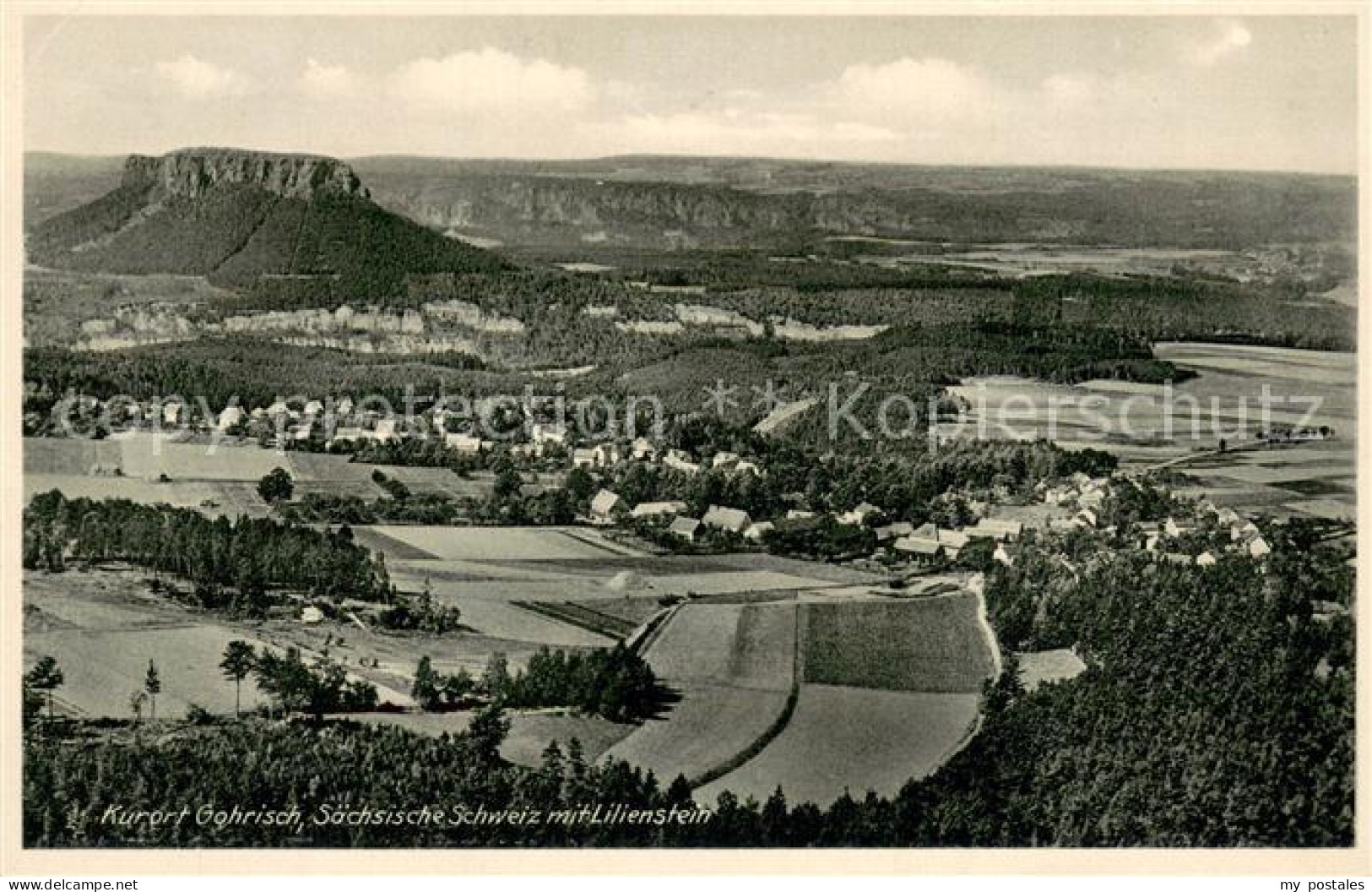 73698005 Gohrisch Stadt-Gohrisch Mit Lilienstein Gohrisch - Gohrisch