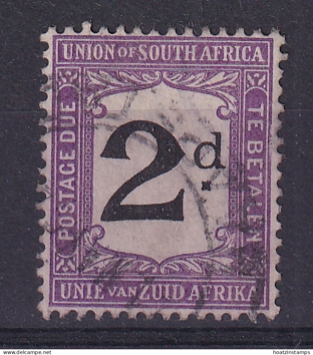 South Africa: 1914/22   Postage Due    SG D3a    2d   Black & Bright Violet       Used - Postage Due