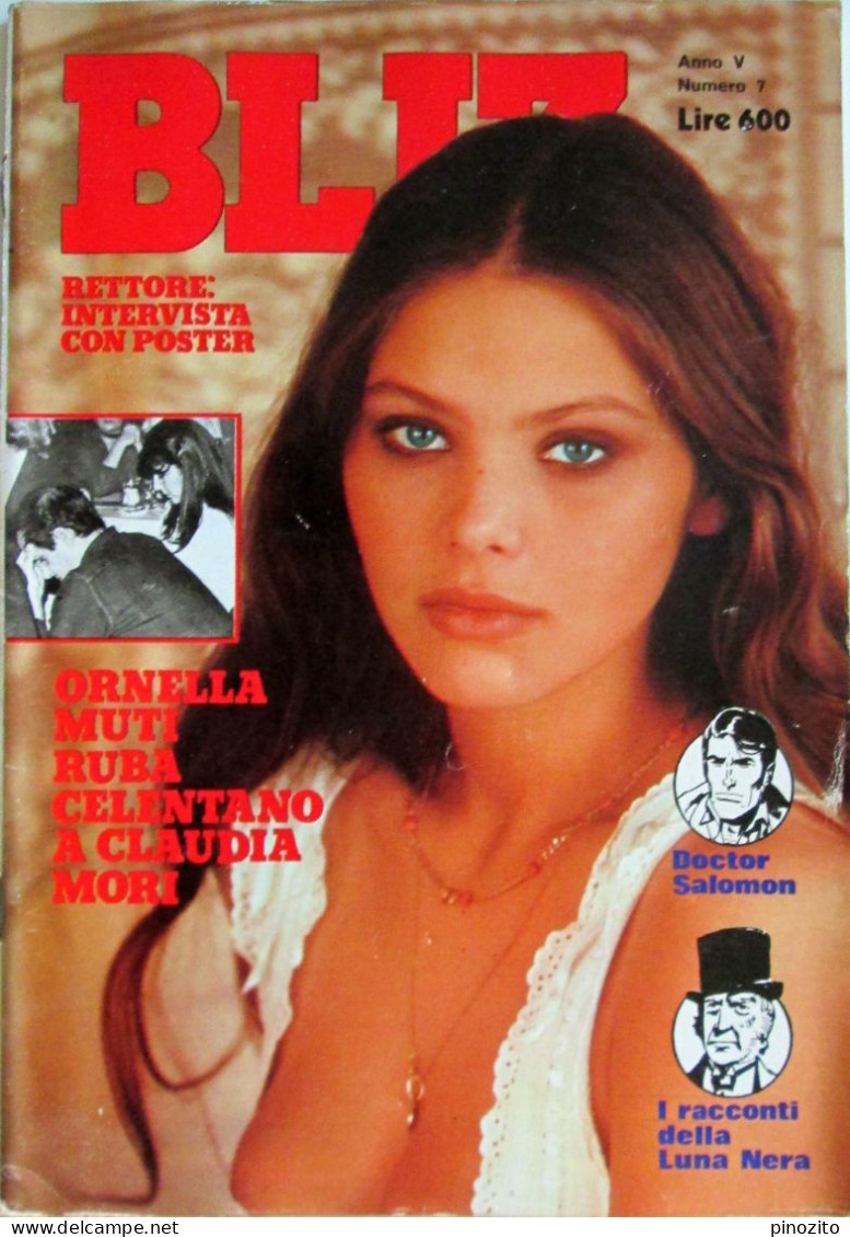 BLIZ 7 1981 Ornella Muti Adriano Celentano Marlon Brando Step Lang Lucia Cassini Caroline Di Monaco - Télévision