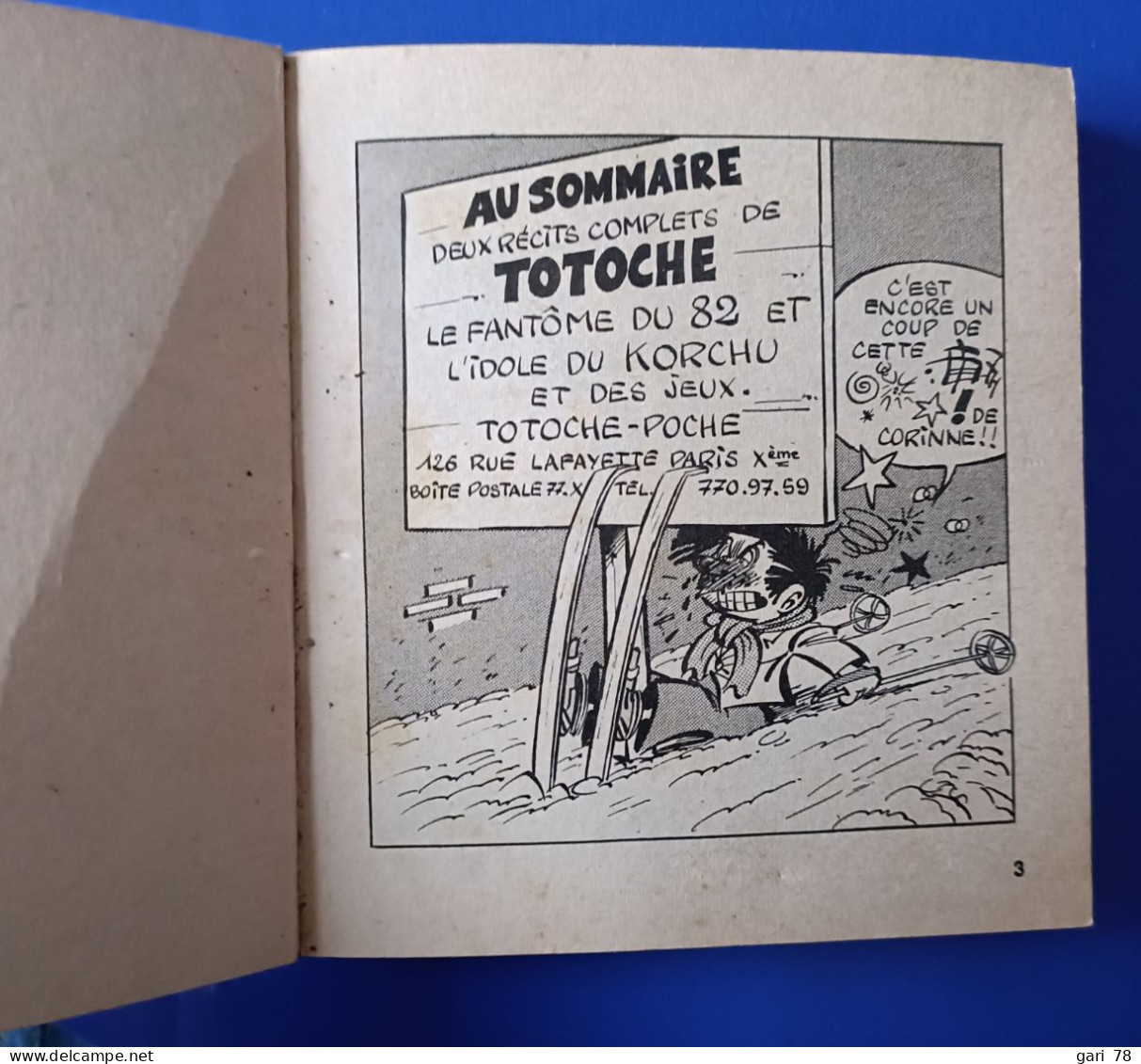 TOTOCHE Poche N° 31 - Décembre  1973 - Totoche