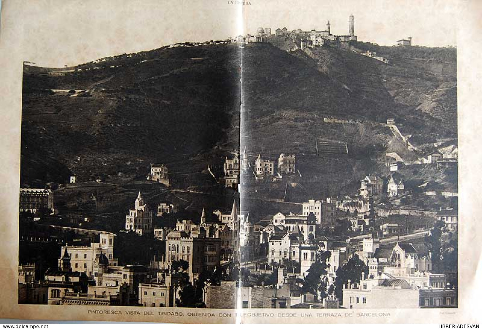 Recorte Revista La Esfera 1916. Familia Real En La Granja. Tibidabo. Sta. Mª Naranco - Unclassified