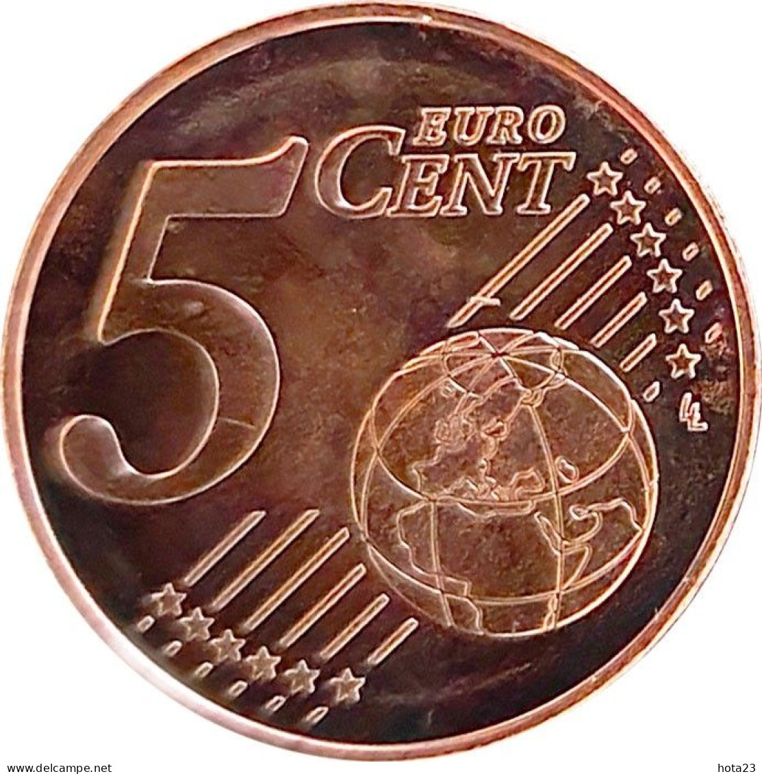 (!) LATVIA , LETTLAND   2023 5 Euro Cent Coin  UNC From Roll - Letonia