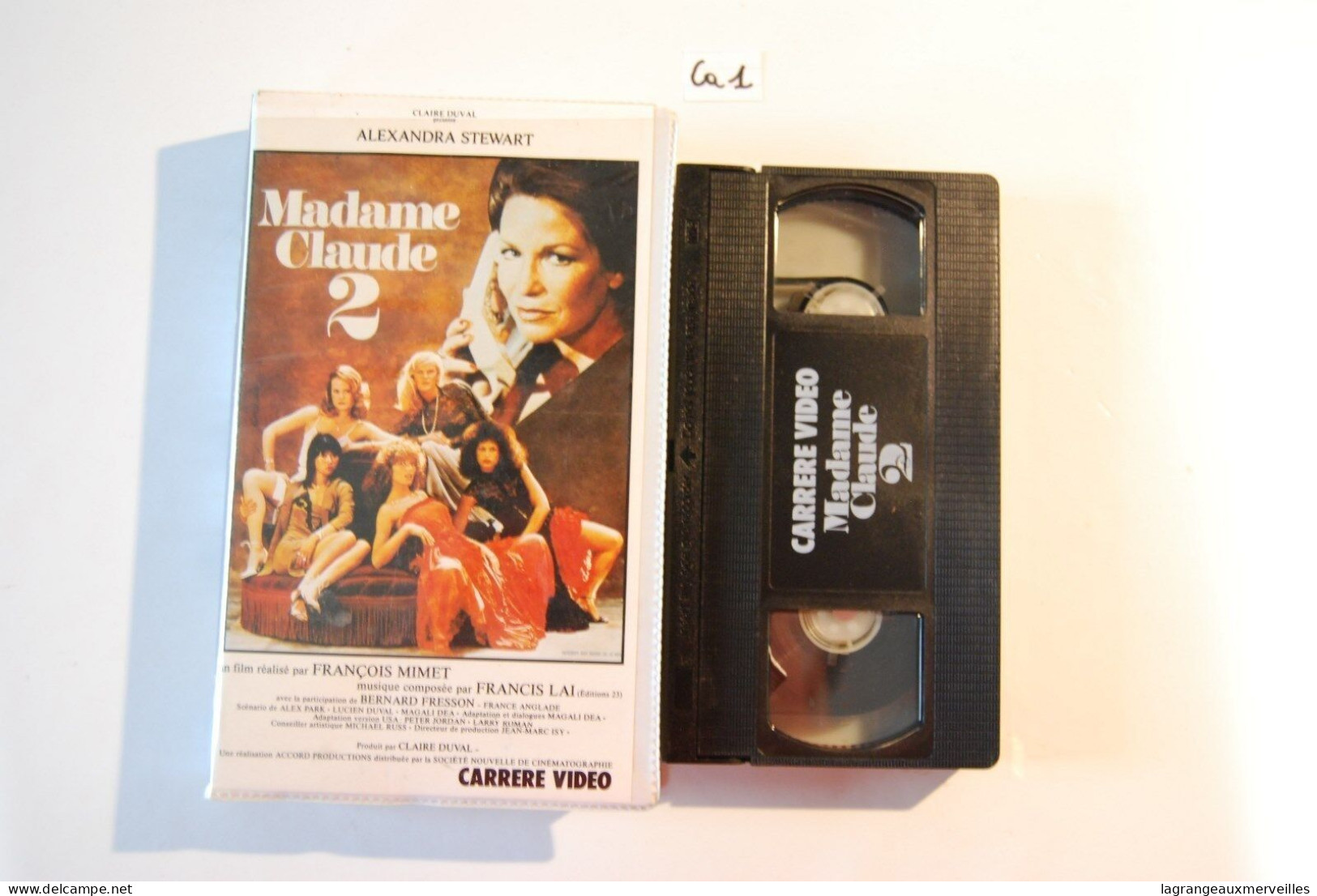 CA1 K7 VHS MADAME CLAUDE 2 - Drama