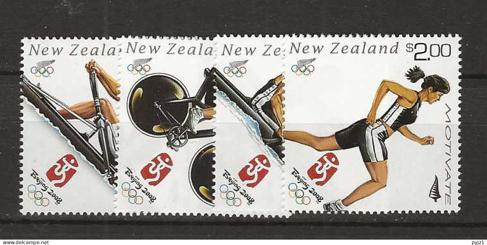 2008 MNH New Zealand Mi 2513-16 Postfris** - Nuovi