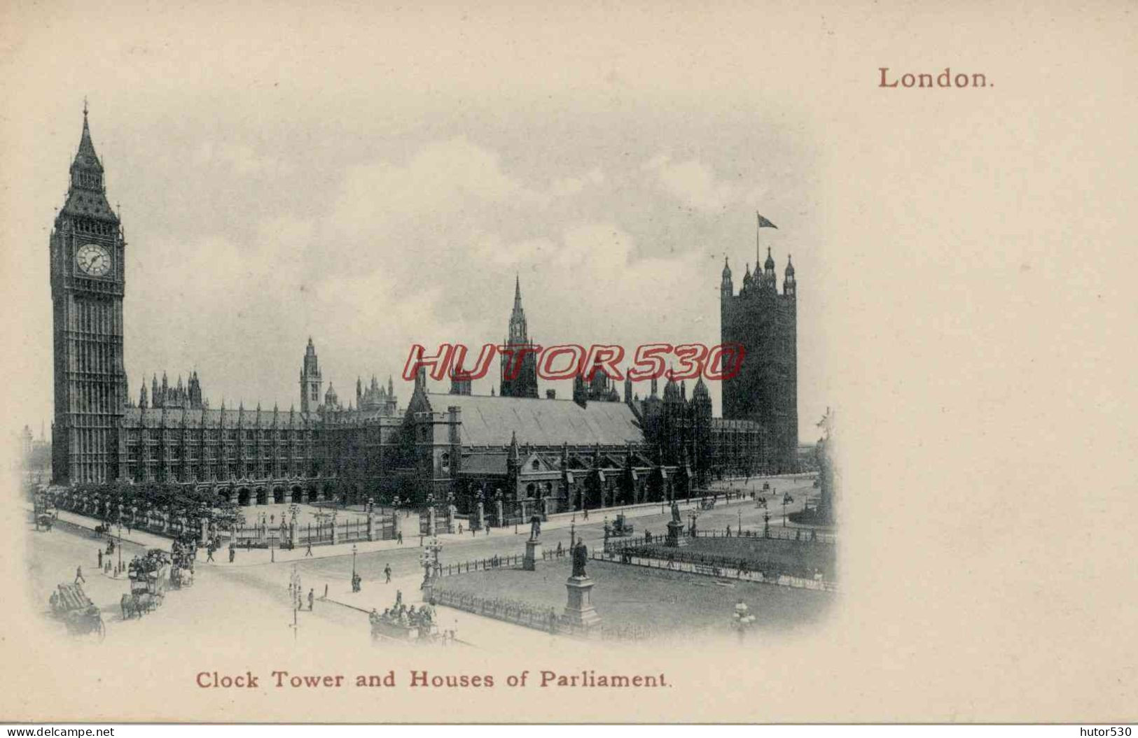 CPA LONDON - CLOCK TOWER AND HOUSE OF PARLIAMENT - Houses Of Parliament