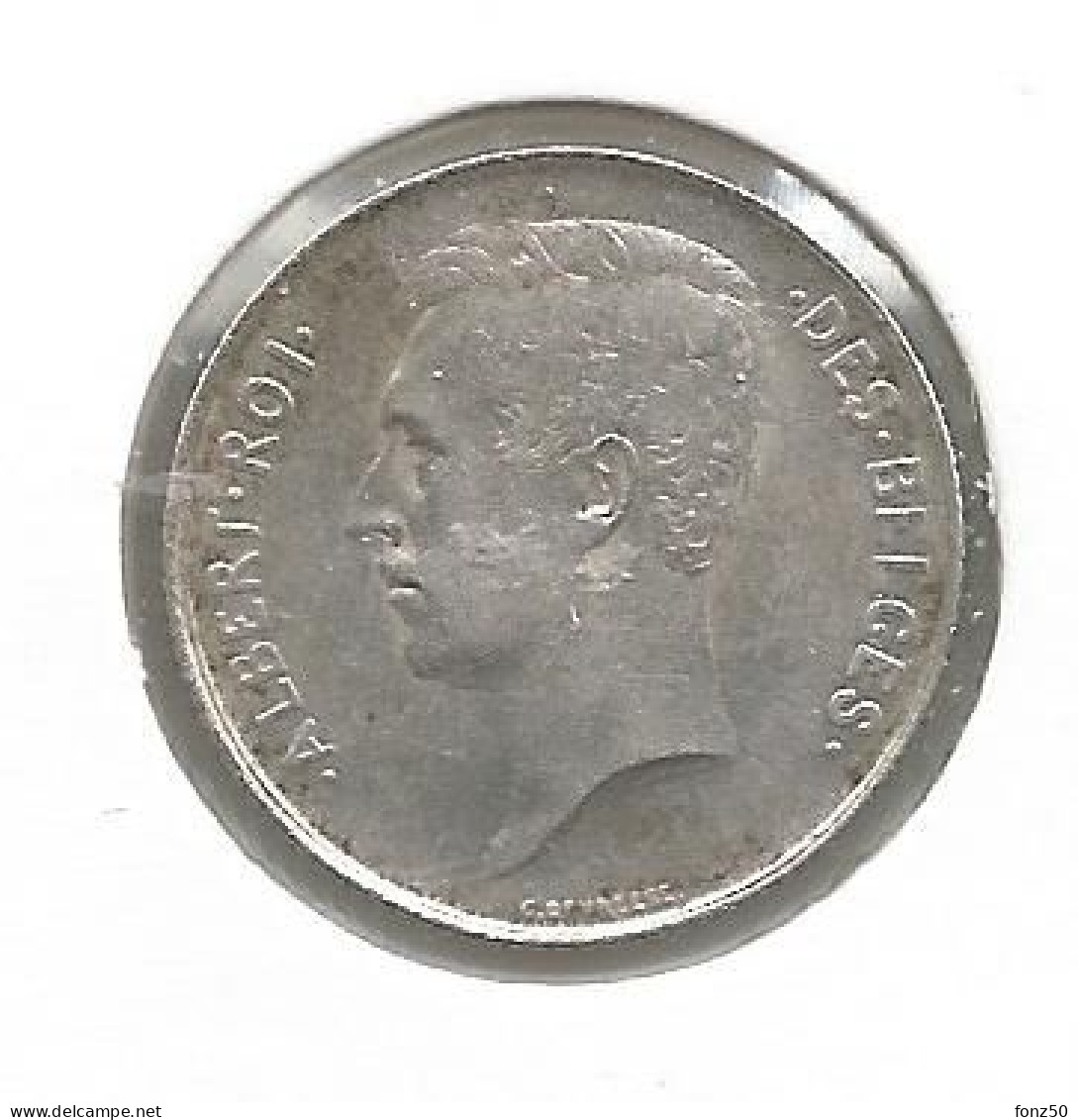 ALBERT I * 1 Frank 1912 Frans * Prachtig / F D C * Nr 11702 - 1 Franc