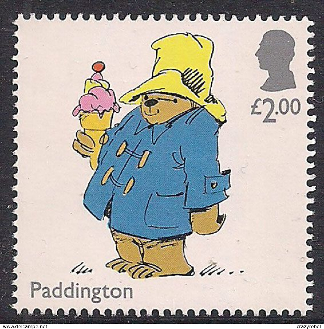 GB 2023 KC 3rd £2 Paddington Bear Holding Ice Cream Umm ( 1149 ) - Neufs