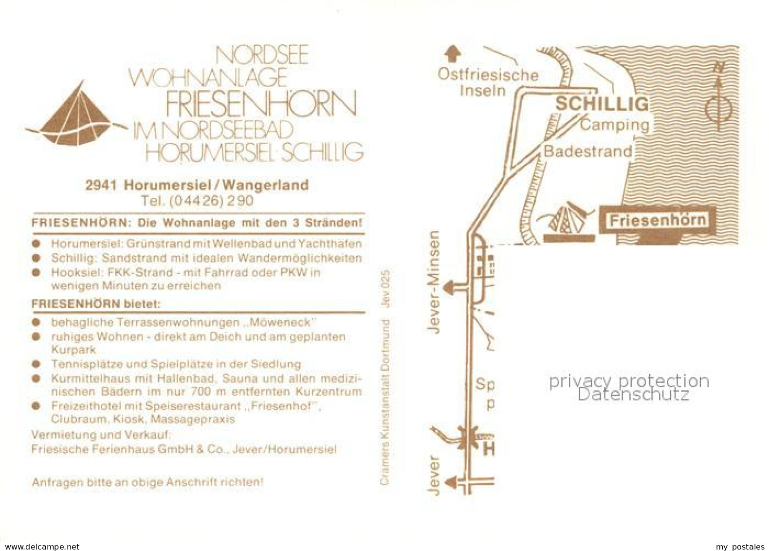 73080125 Horumersiel Fliegeraufnahme Wohnanlage Friesenhoern Horumersiel - Wangerland