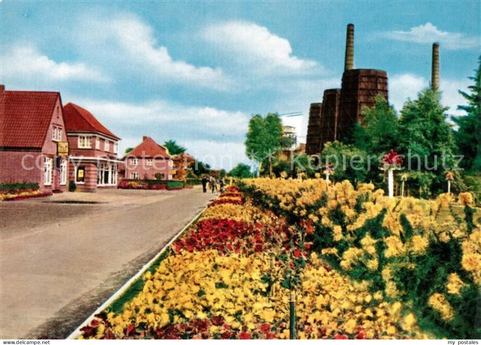 73073853 Wiesmoor Blumenschmuck Beim Torhaus Wiesmoor - Wiesmoor