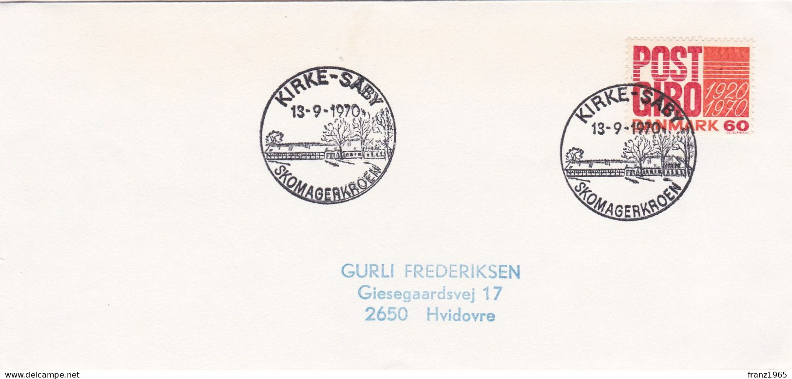 Skoemagerkroen - Kirke Såby - 1970 - Lettres & Documents