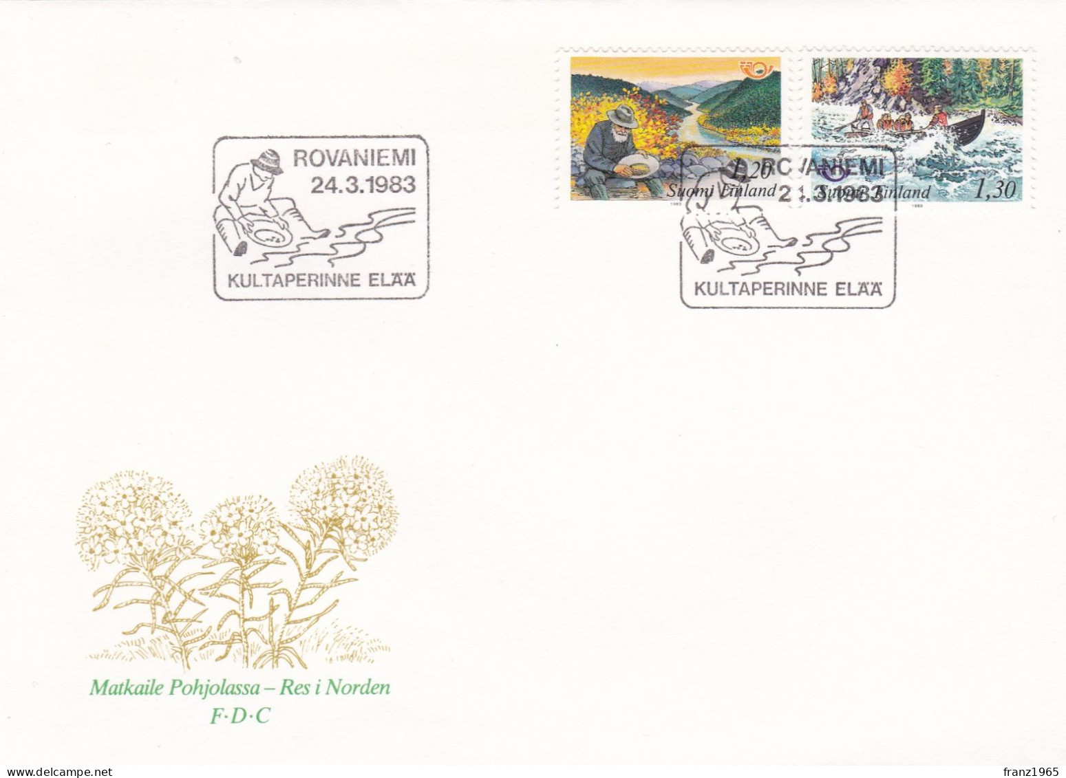 NORDEN Nordic Countries' Postal Co-operation - 1983 - FDC