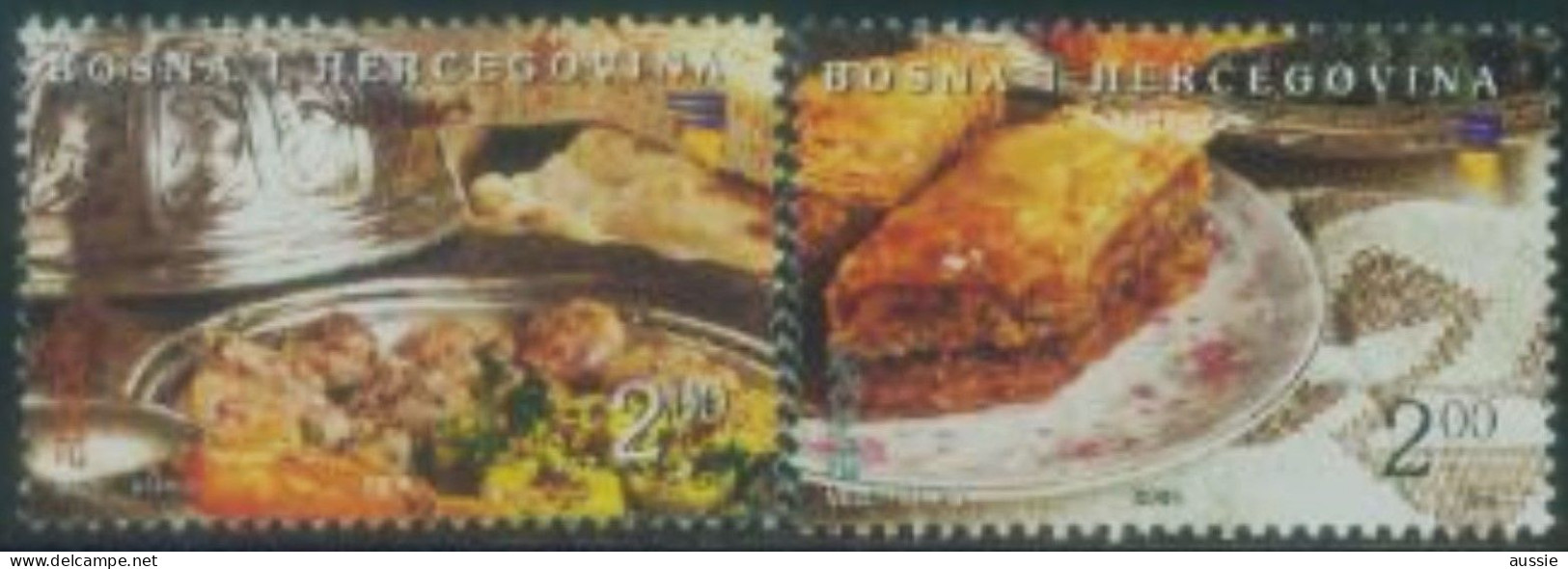 CEPT 2005 Bosna I Hercegovina Bosnie  *** MNH La Gastronomie - 2005