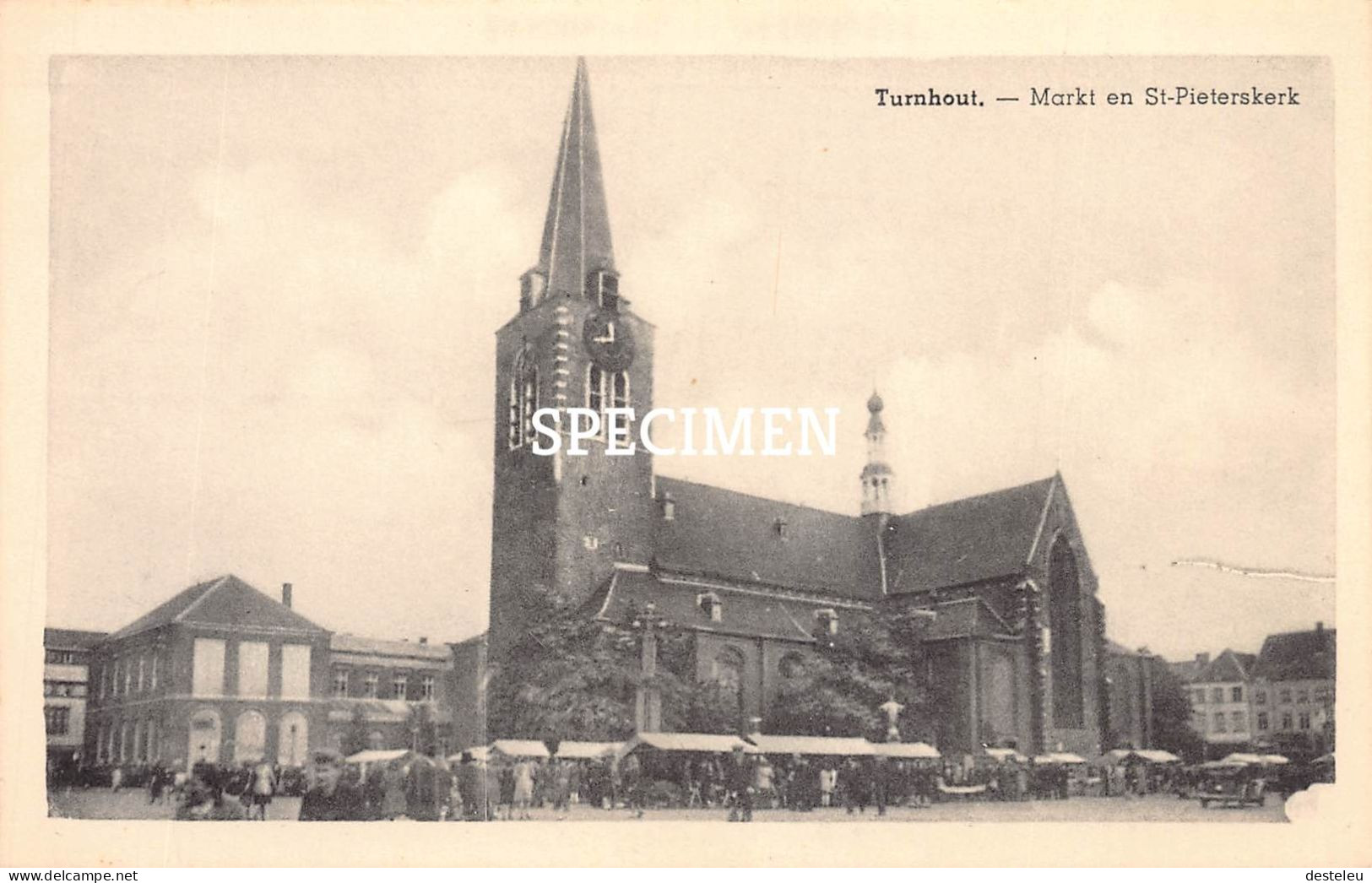 Markt En St-Pieterskerk - Turnhout - Turnhout