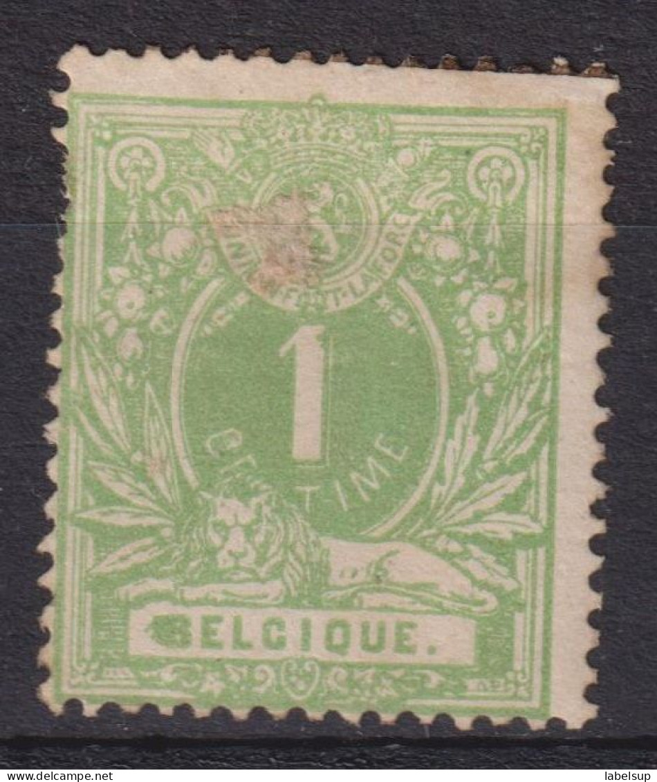 Timbre Oblitéré De Belgique  Lion Couché De 1869 N° 26 MI 23A - 1869-1888 Lion Couché (Liegender Löwe)