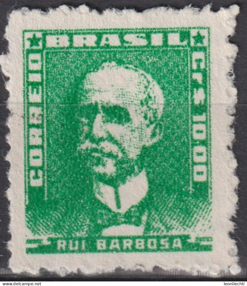 1960 Brasilien * Mi:BR 870xII, Sn:BR 799, Yt:BR 677A, Rui Barbosa, Portraits - Famous People In Brazil History, - Nuevos
