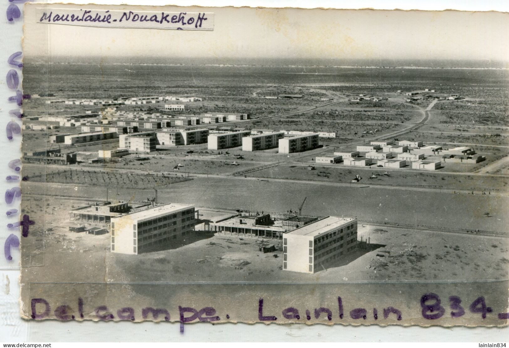 - Mauritanie - Souvenir De Nouckcholl, Vue Générale; Petit Format, Non écrite, Glacée,  .TBE, Scans. - Mauritanië