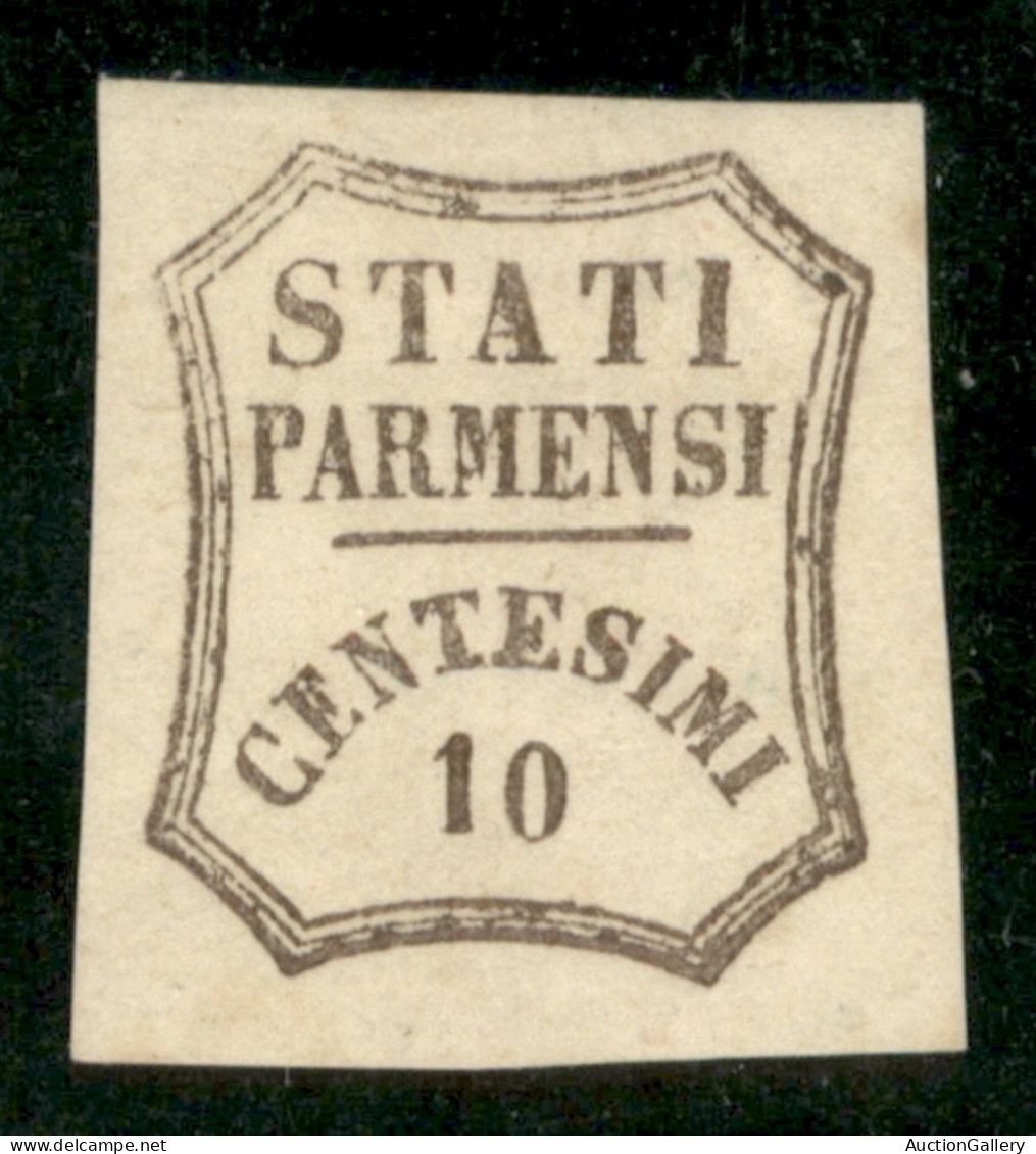 Antichi Stati Italiani - Parma - Governo Provvisorio - 1859 - Governo Provvisorio - 10 Cent (14a) - Ottimi Margini - Gom - Autres & Non Classés