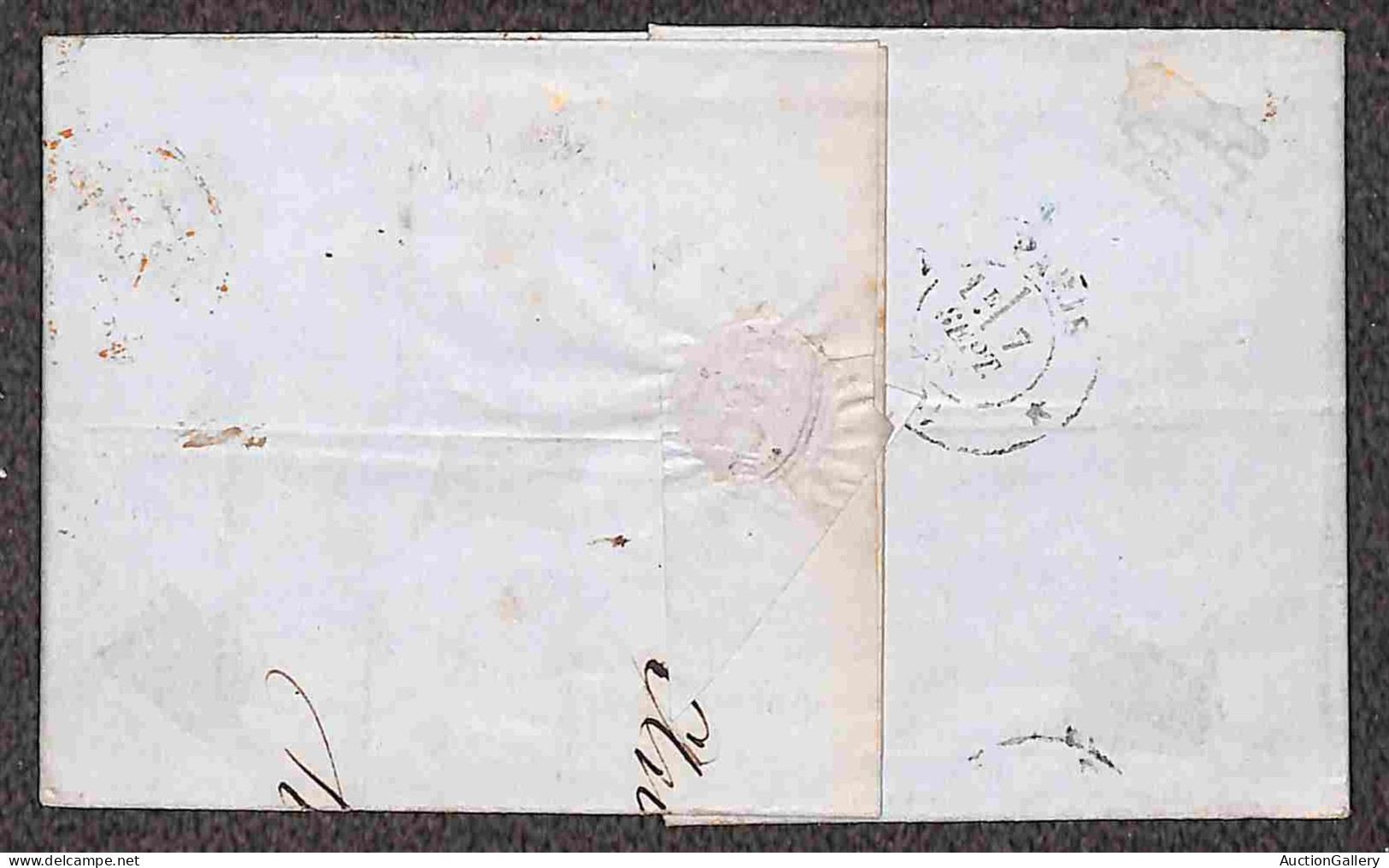 Europa - Belgio - 1854/1866 - Quattro Lettere Da Anversa (1853 + 1858) Liege (1866) E Lokeren (rosso 1854) - Tassate - Other & Unclassified