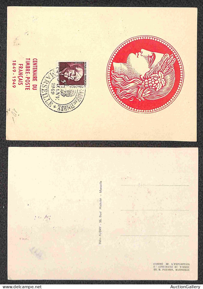 Europa - Francia - 1949 - 5 Buste + 8 Cartoline Speciali - Affrancature Del Periodo - Other & Unclassified