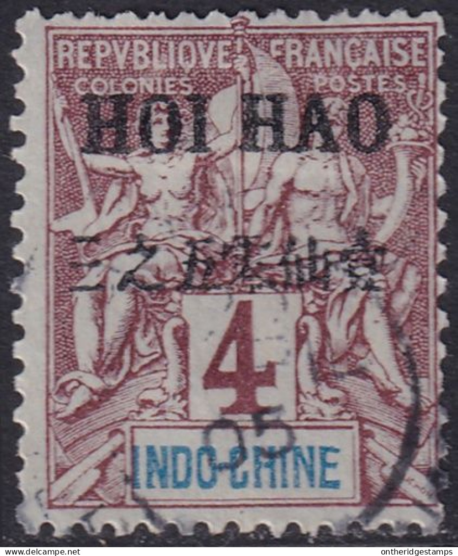 French Offices Hoi-Hao 1903 Sc 18 Yt 18 Used - Gebruikt