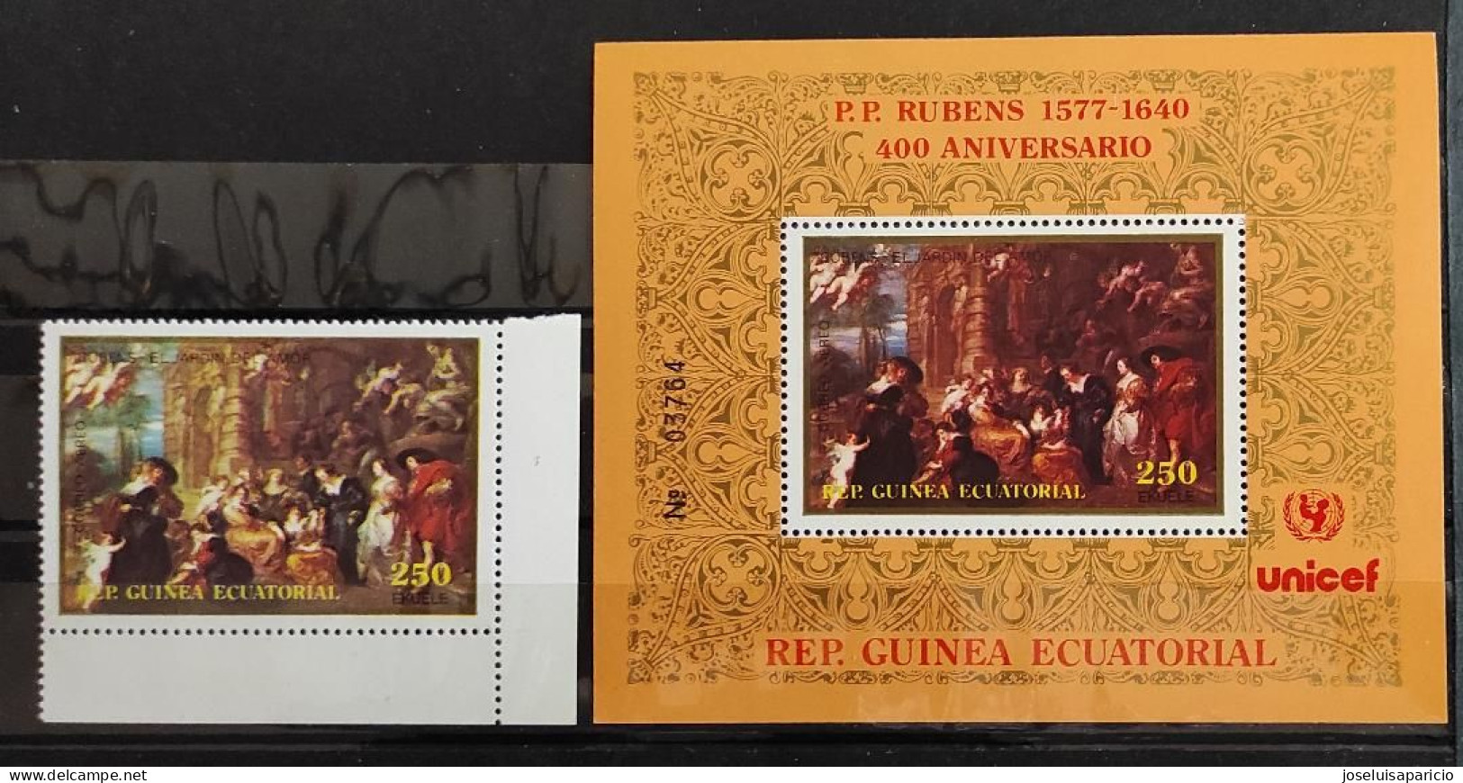 400 ANIVERSARIO DE P. P. RUBENS 1577/1640 - MNH++ - Rubens