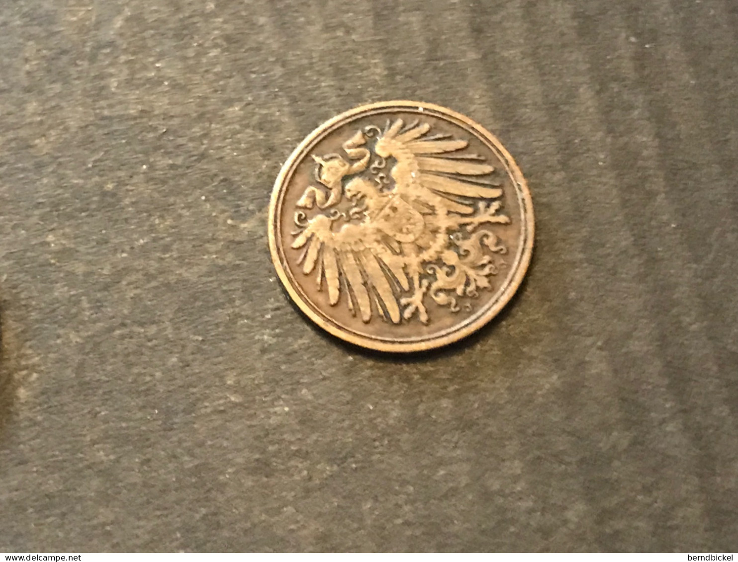 Münze Münzen Umlaufmünze Deutschland Kaiserreich 1 Pfennig 1906 Münzzeichen J - 1 Pfennig