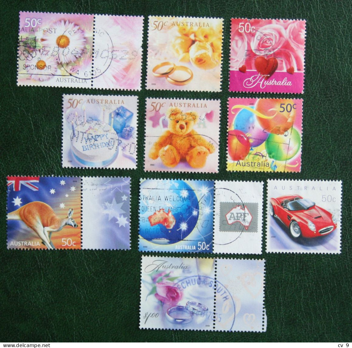 READ  Greeting Stamps Flower Fleur 2003 Mi 2190-2199 Used Gebruikt Oblitere Australia Australien Australie - Usati