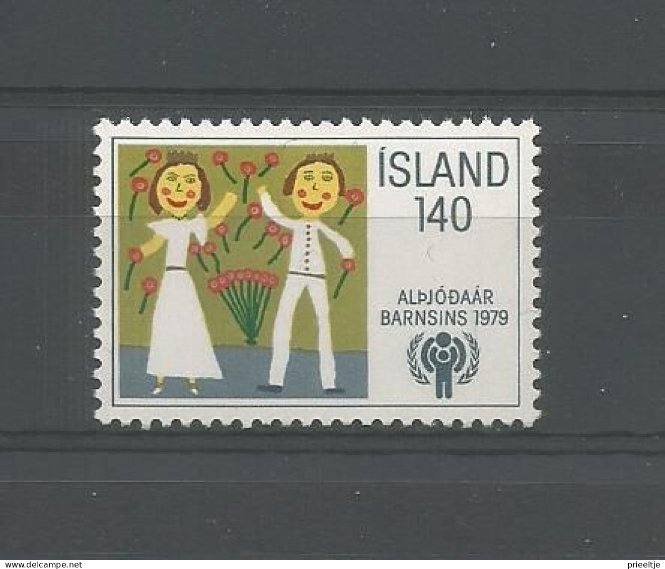 Iceland 1979 Int. Year Of The Child Y.T. 496 ** - Unused Stamps