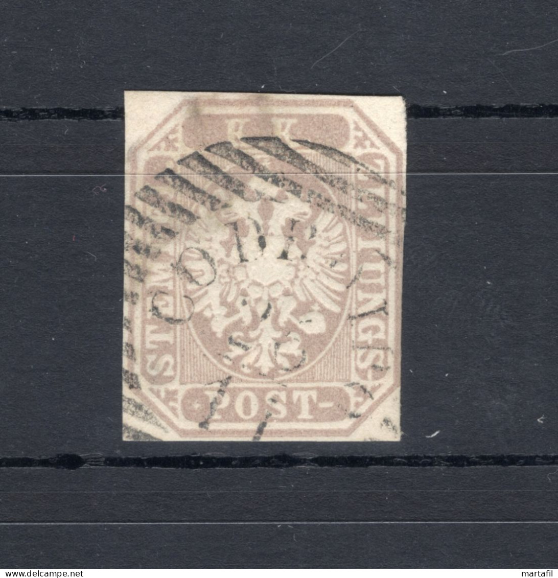 1863 LOMBARDO VENETO X Giornali S11 USATO Annullo Codroipo - Lombardo-Venetien