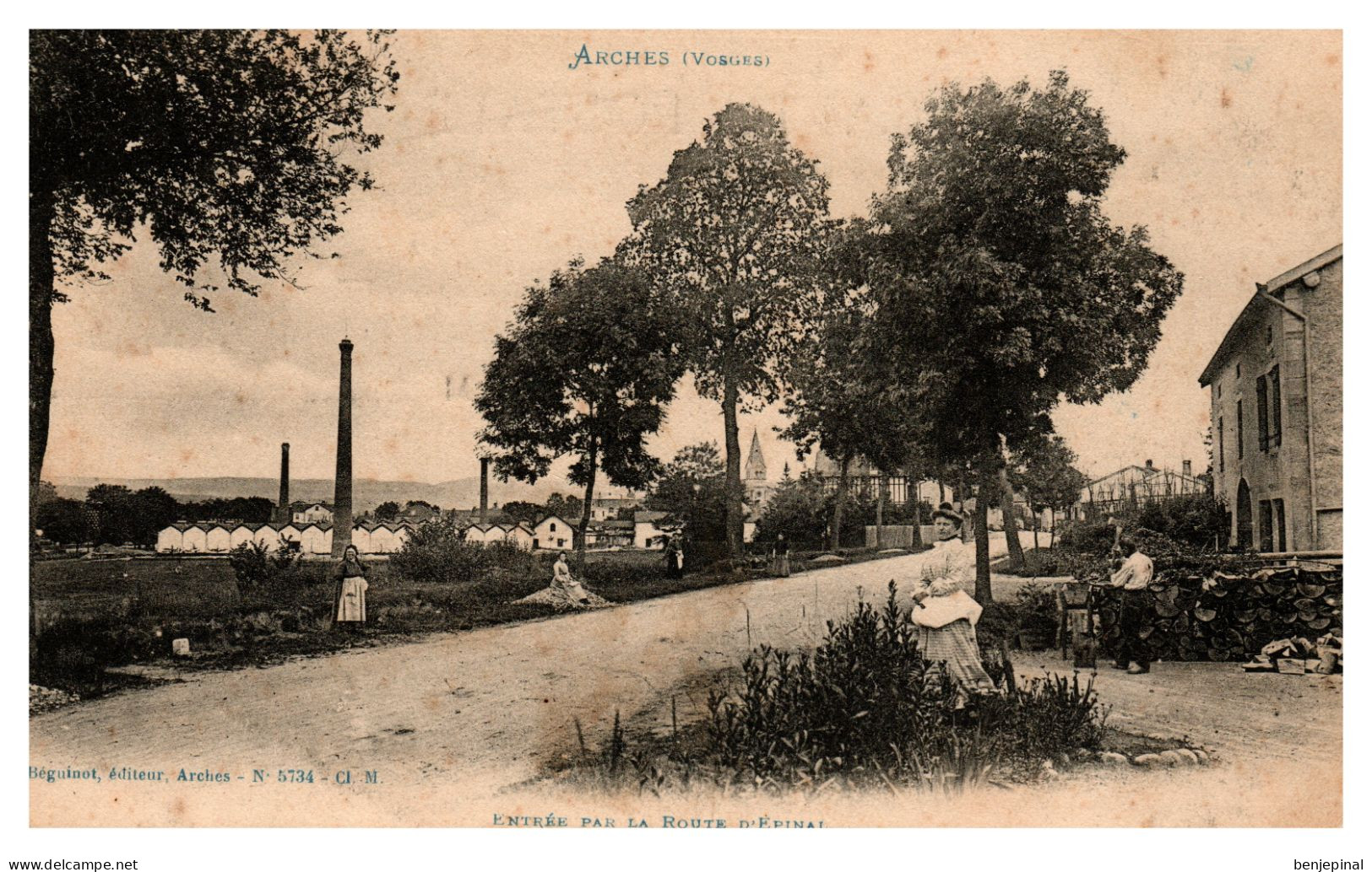 Arches - Entrée Par La Route D'Epinal - Arches