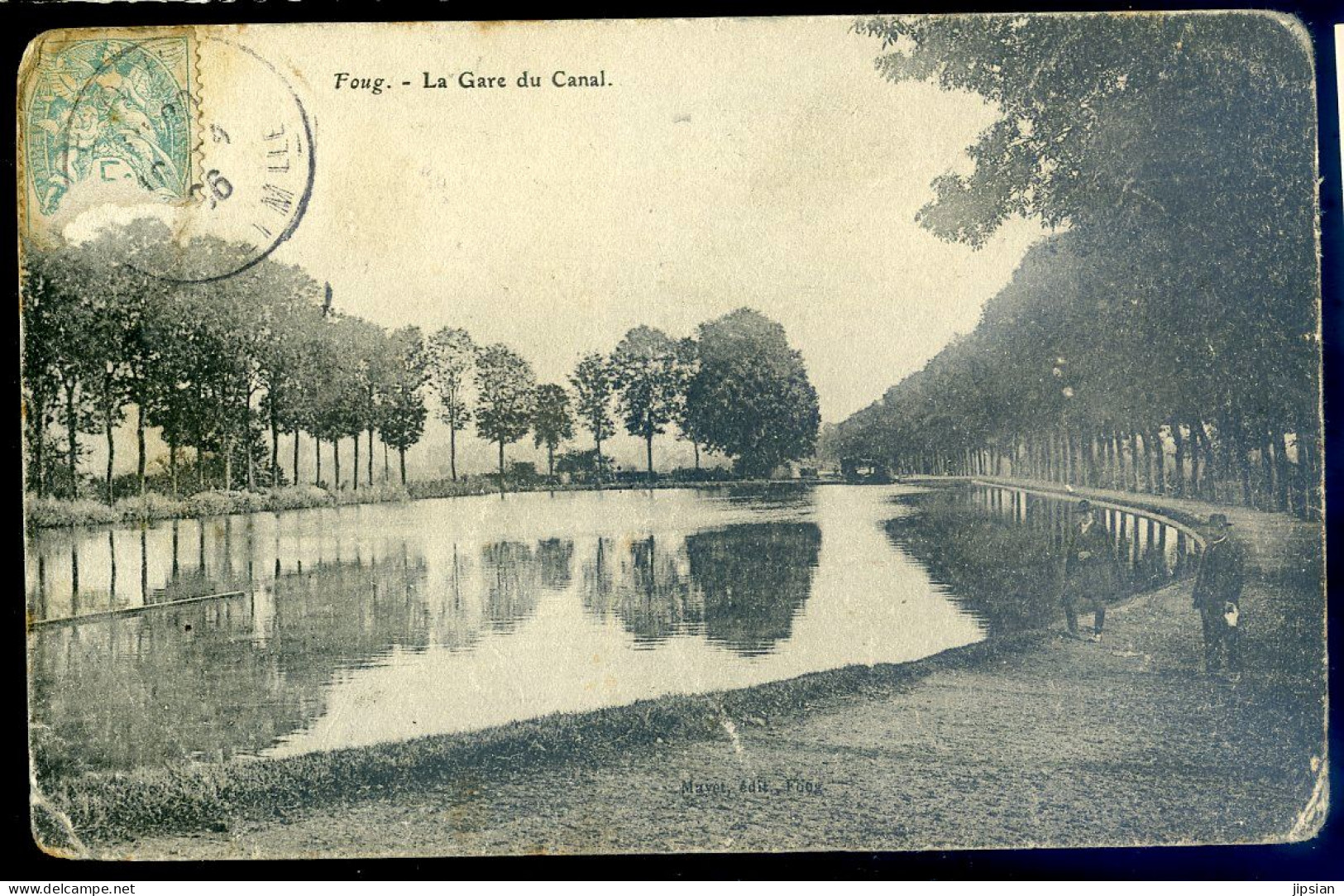 Cpa Du 54 Foug -- La Gare Du Canal     STEP99 - Foug