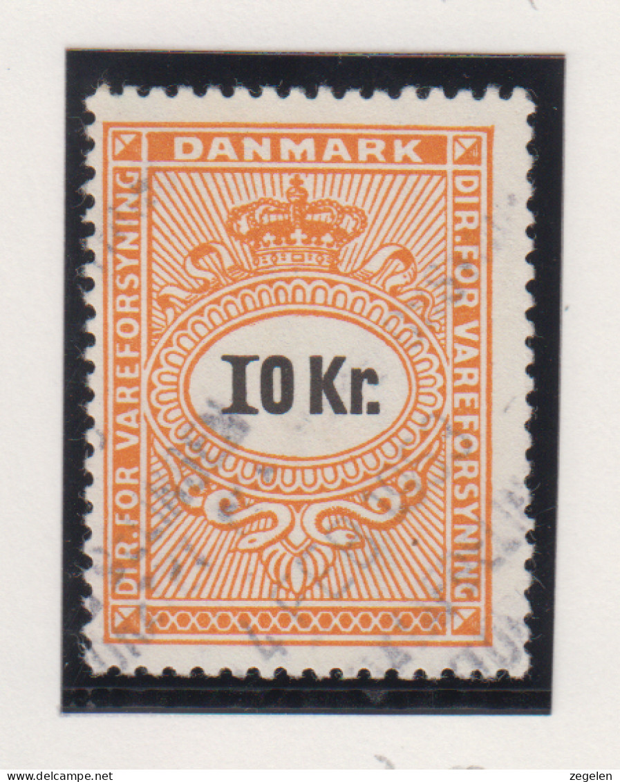 Denemarken Fiskale Zegel Cat. J.Barefoot Import Licence 18 - Fiscaux