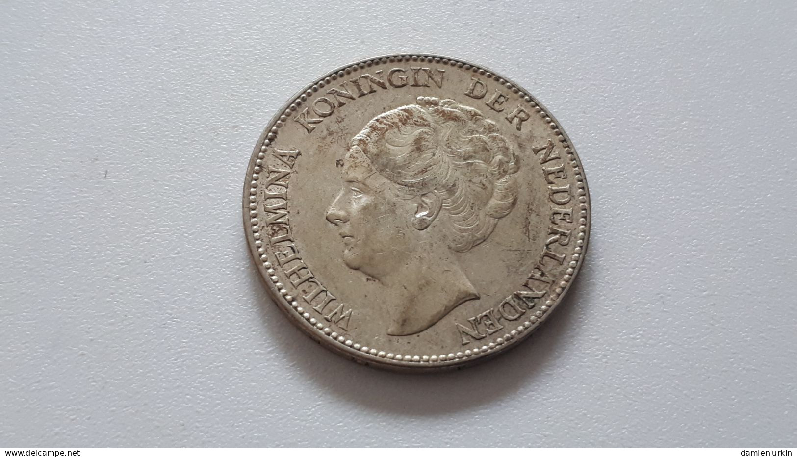 PAYS-BAS WILHELMINA 1 GULDEN 1930  ZILVER/ARGENT/SILVER/SILBER/PLATA/ARGENTO COTES : 5€-8€-30€-70€ - 1 Gulden