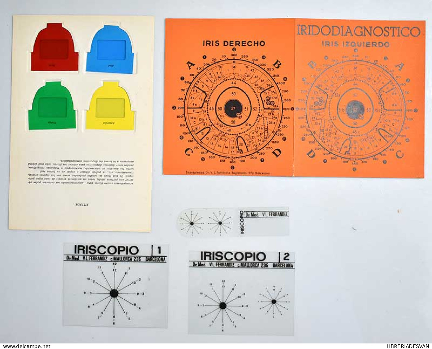Iridodiagnosis. Disquisiciones y ensayos sobre el diagnóstico por el iris - V. L. Ferrandiz