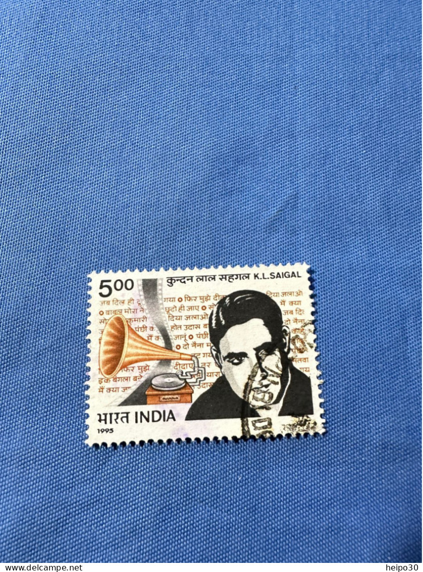 India 1995 Michel 1464 Kundan Lai Saigal - Used Stamps