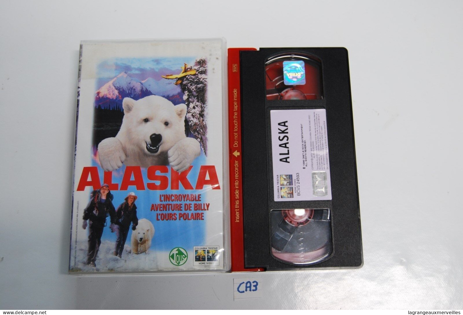 CA3 K7 VIDEO VHS ALASKA L OURS POLAIRE - Children & Family