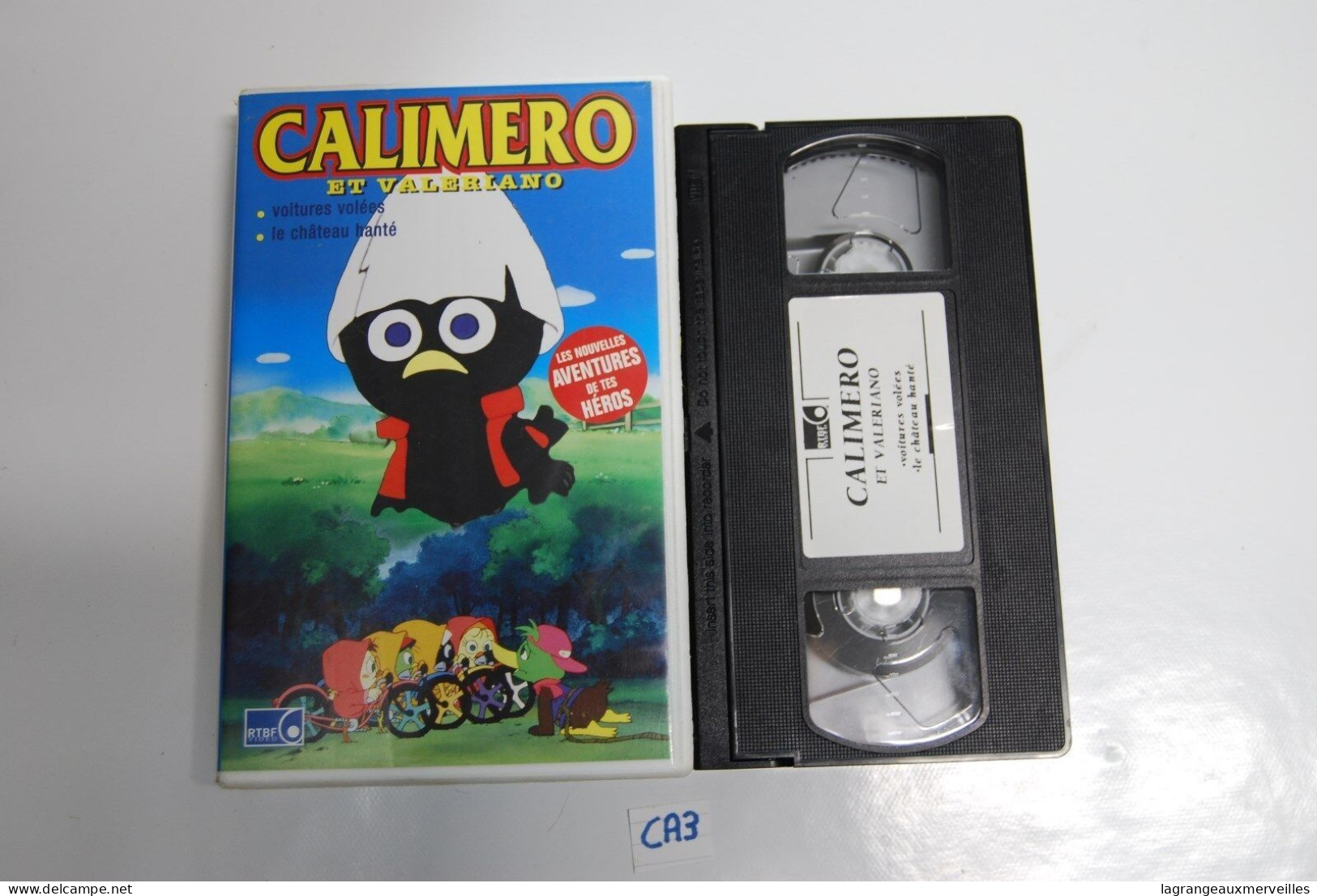 CA3 K7 VIDEO VHS CALIMERO ET VALERIANO - Dessins Animés