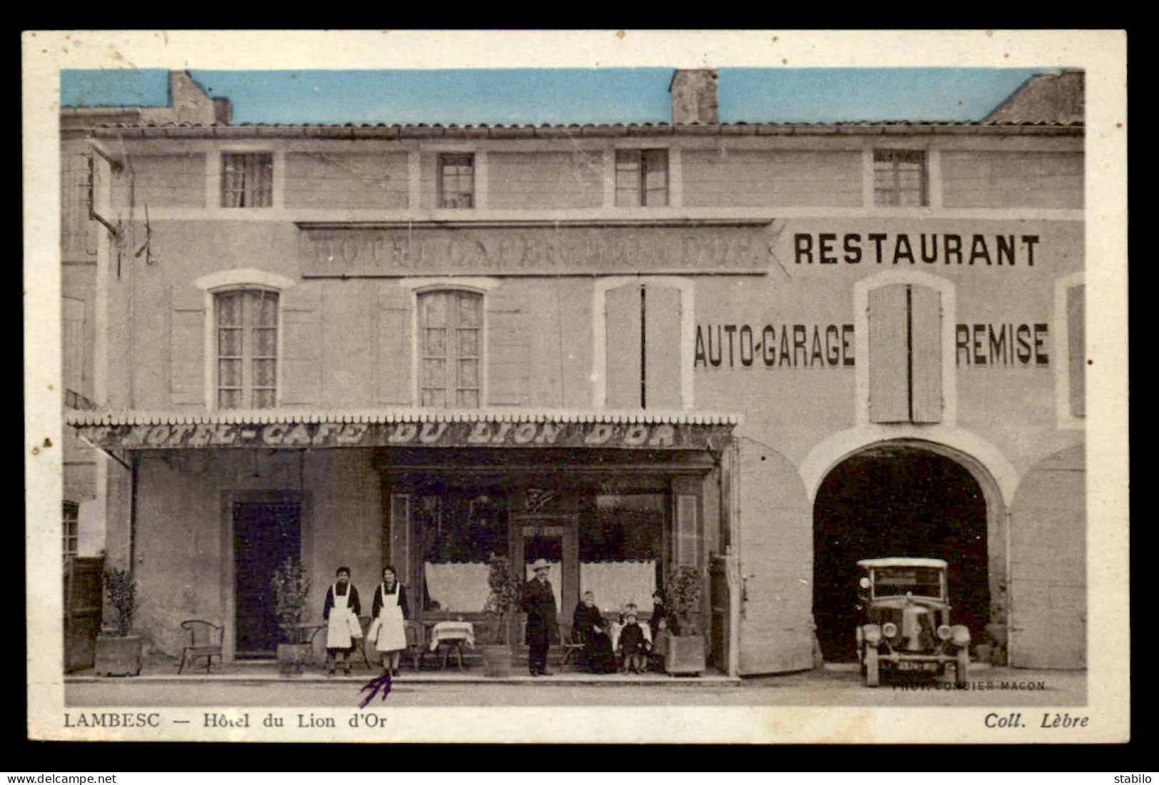 13 - LAMBESC - HOTEL RESTAURANT DU LION D'OR - Lambesc