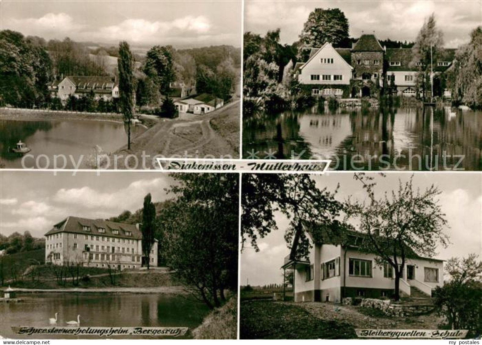 73104364 Neuvandsburg West Diakonissen Mutterhaus Bleibergquellen Schule Neuvand - Velbert