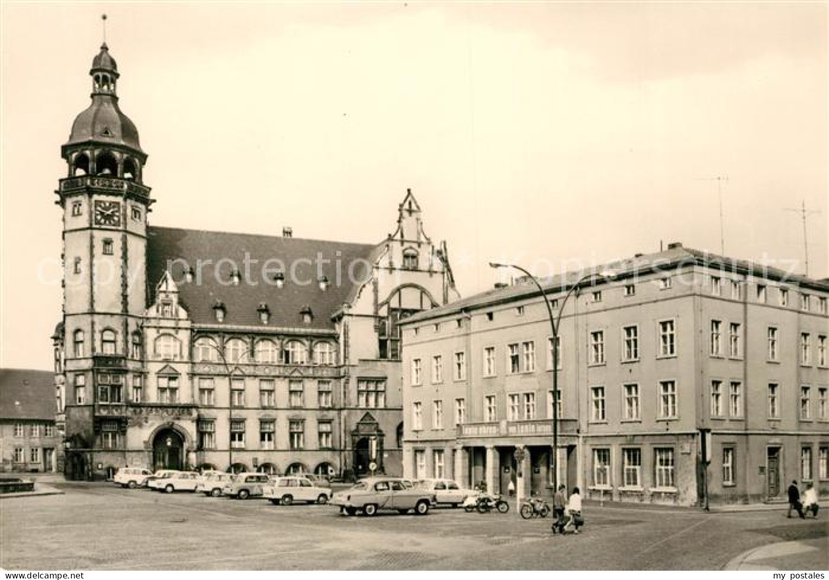 73103341 Koethen Anhalt Marktplatz Rathaus Stadthaus Koethen Anhalt - Koethen (Anhalt)