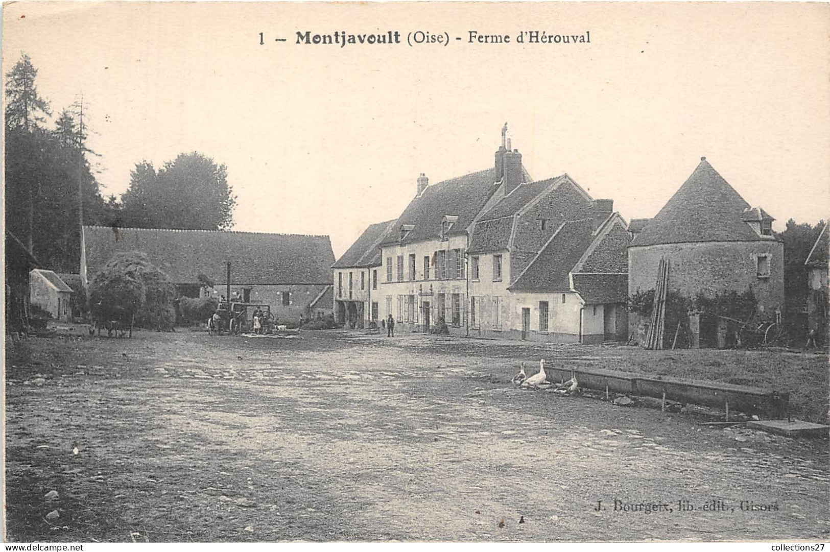 60-MONTJAVOULT- FERME D'HEROUVAL - Montjavoult