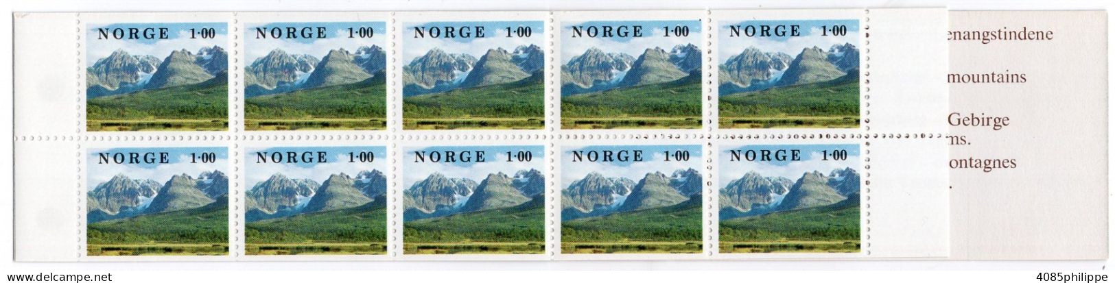 Norvège Timbre-poste N°727a** En Carnet N° C727 TB - Carnets