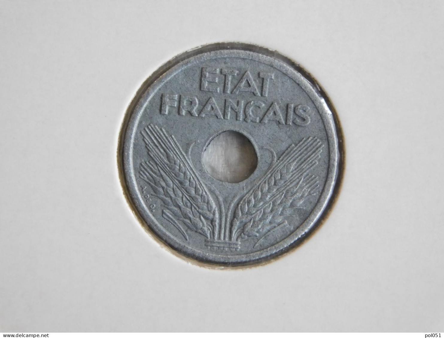 France 10 Centimes 1941  ÉTAT FRANÇAIS, GRAND MODULE (373) - 10 Centimes