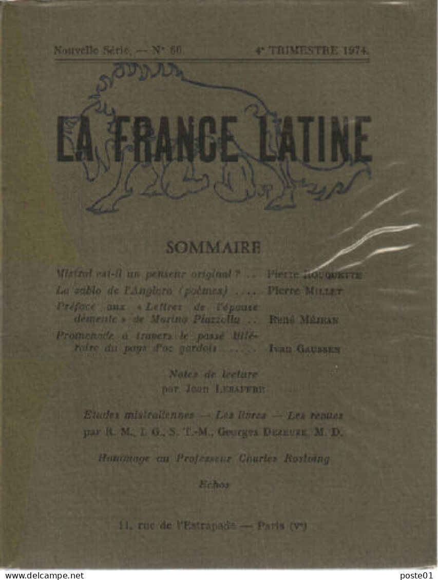 La France Latine N° 60 - Ohne Zuordnung