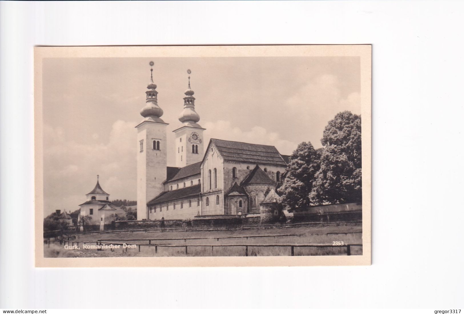 E5118) GURK - Kärnten - Romanischer Turm - Tolle FOTO AK ALT ! 1937 - Gurk