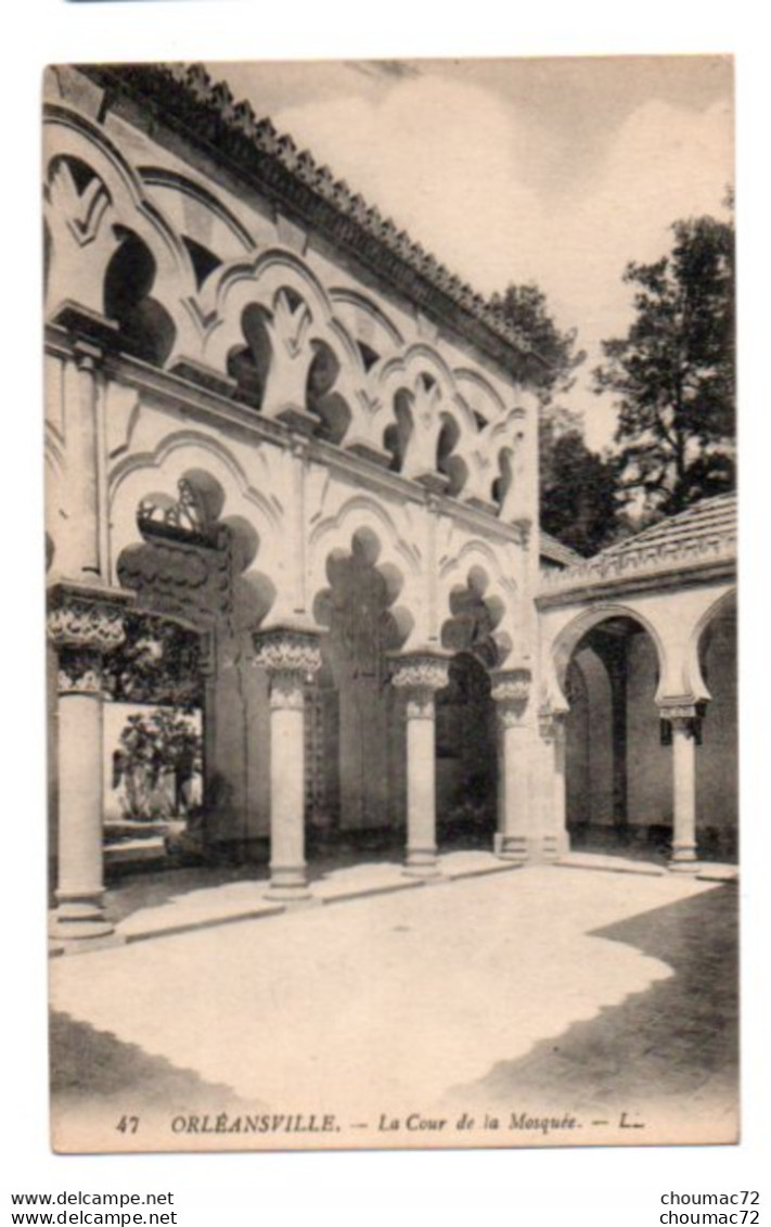 (Algérie) 369, Orleansville, LL 47, La Cour De La Mosquée - Chlef (Orléansville)