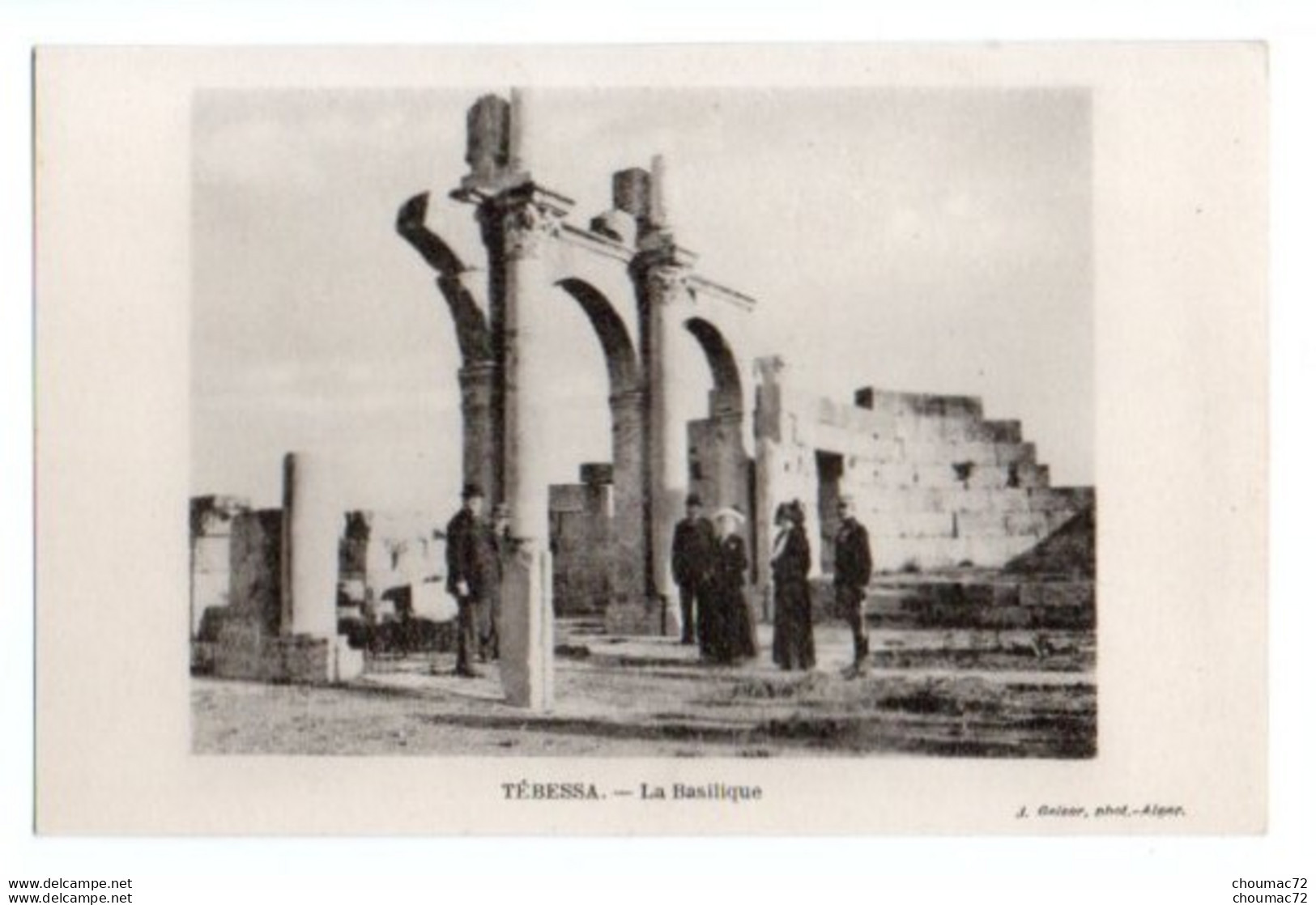 (Algérie) 383, Tebessa, Geiser, La Basilique - Tebessa